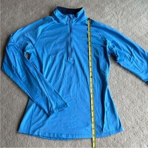 Nike Bright Blue Half-Zip Top